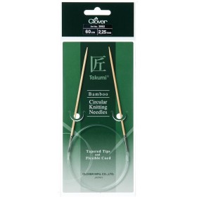 Aiguilles à tricoter circulaires 60 cm Clover