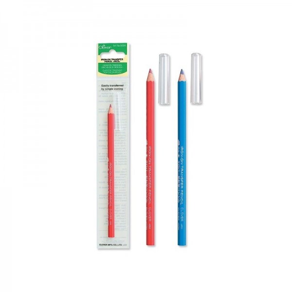 Crayon thermo-décalque bleu
